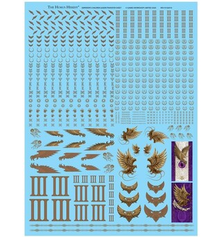 Emperors Children Legion Transfer Sheet The Horus Heresy