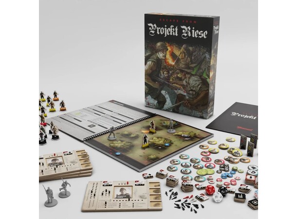 Escape from Projekt Riese Brädspel 