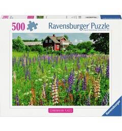 Farm in Sweden 500 biter Puslespill Ravensburger Puzzle