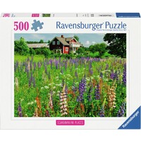 Farm in Sweden 500 biter Puslespill Ravensburger Puzzle