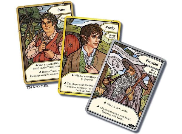 Fellowship of the Ring Trick-Taking Game The Lord of the Rings 