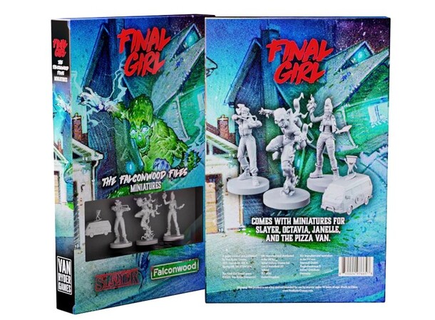 Final Girl Falkonwood Files Miniatures Utvidelse til Final Girl 