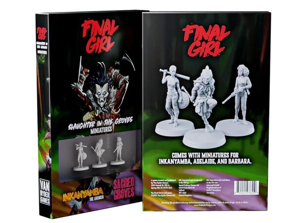Final Girl Slaughter Groves Miniatures Expansion till Final Girl 