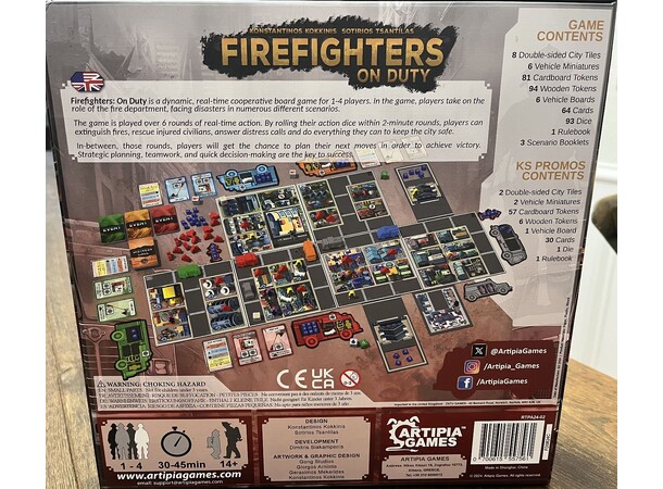 Firefighters on Duty Brettspill 