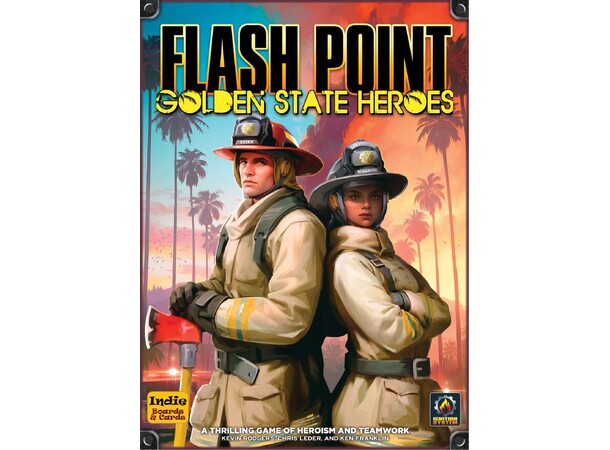 Flash Point Golden State Brettspill Golden State Heroes 
