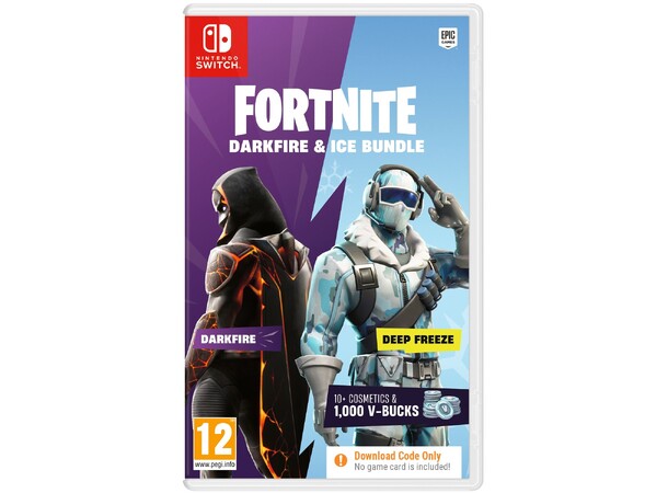 Fortnite Darkfire & Ice Bundle Switch 