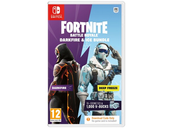 Fortnite Darkfire & Ice Bundle Switch 