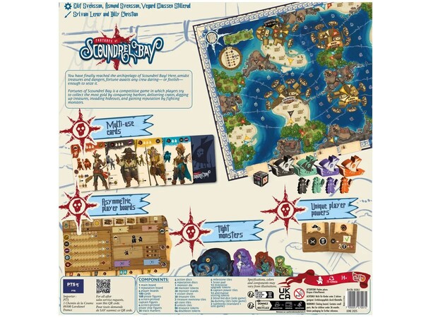 Fortunes of Scoundrel Bay Brädspel 