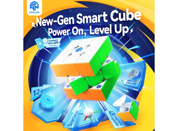 GAN356 I Carry E Smart Cube Frosted 