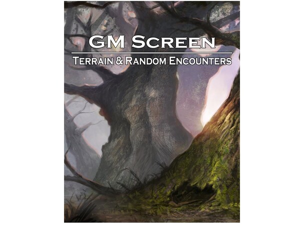 GM Screen Terrain & Random Encounters 