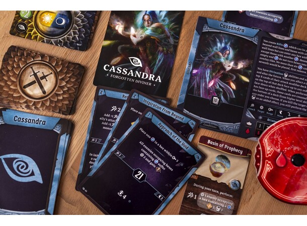 Gloomhaven Cassandra Forgotten Diviner Mercenary Pack 