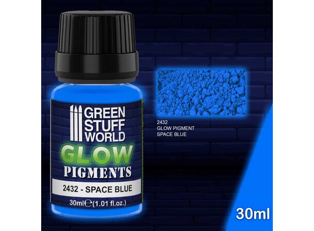 Glow Pigments - Space Blue Green Stuff World