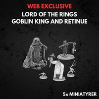 Goblin King and Retinue Middle-earth Strategy Battle Game