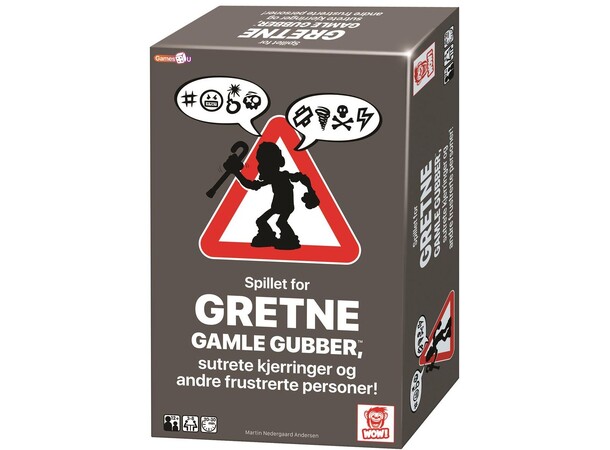 Gretne Gamle Gubber Partyspill Norsk utgave 