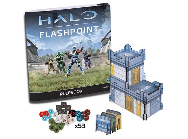 Halo Game Rulebook Pack Halo Flashpoint 