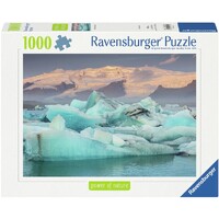 Jokulsarlon Iceland 1000 biter Ravensburger Puzzle Puslespill