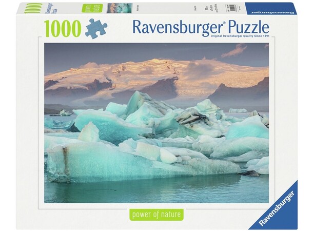 Jokulsarlon Iceland 1000 biter Ravensburger Puzzle Puslespill 