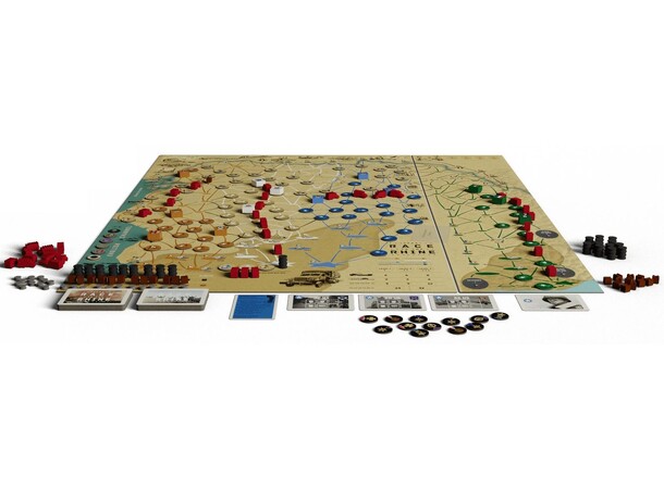 Keep em Rolling 1944 Brettspill Race to the Rhine 