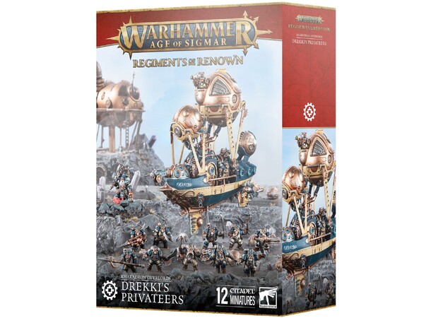 Kharadron Overlords Drekkis Privateers Regiments of Renown - Age of Sigmar 
