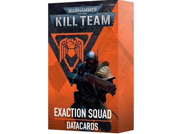 Kill Team Exaction Squad Datacards Warhammer 40K 