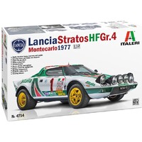 Lancia Stratos HF Gr.4 Montecarlo 1977 Italeri 1:12 Byggesett
