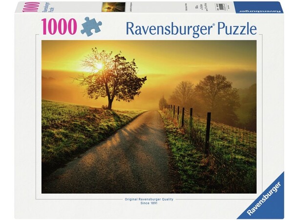 Landscape in the Morning Sun 1000 biter Ravensburger Puzzle Puslespill 