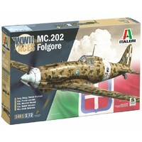 MC.202 Folgore Aces Italeri 1:72 Byggesett