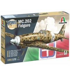 MC.202 Folgore Aces Italeri 1:72 Byggesett