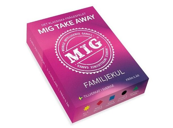 MIG Take Away Familjekul - SVENSK 