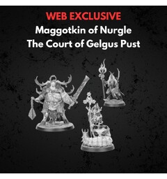 Maggotkin of Nurgle Court of Gelgus Pust Warhammer Age of Sigmar