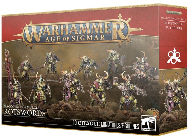 Maggotkin of Nurgle Rotswords Warhammer Age of Sigmar 