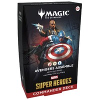 Magic Marvel Super Heroes Commander #1 Commander Deck - Avengers Assemble
