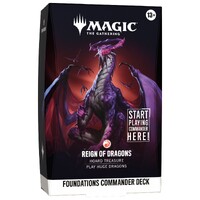 Magic Reality Fracture Commander Röd Reign of Dragons