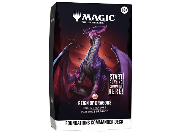 Magic Reality Fracture Commander Röd Reign of Dragons 