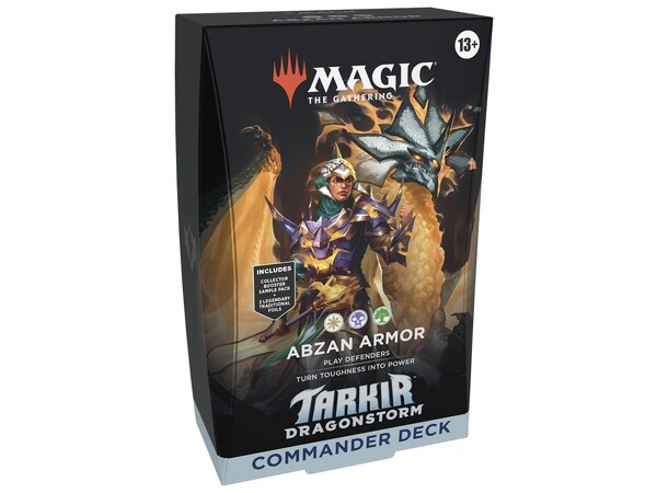 Magic Tarkir Dragonstorm Commander #1 Commander Deck - Abzan Armor 