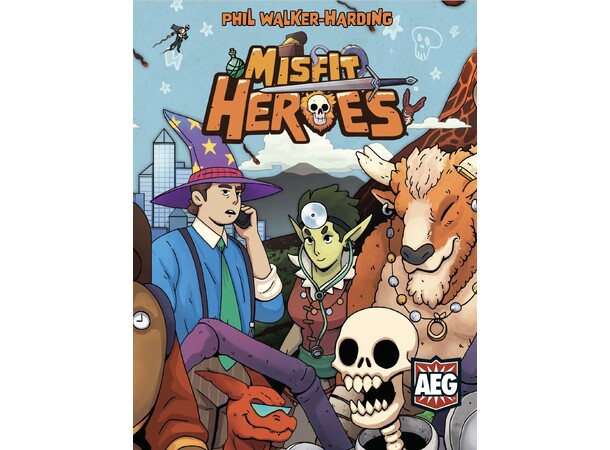 Misfit Heroes Brettspill 