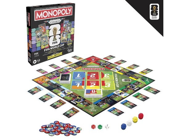 Monopoly FIFA Edition Core Brädspel Svensk Utgåva 