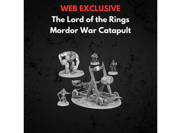 Mordor War Catapult Middle-earth Strategy Battle Game 