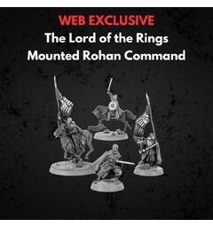 Mounted Rohan Command Middle-earth Strategy Battle Game