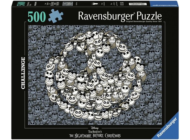 Nightmare Before Christmas 500 biter Puslespill - Ravensburger Puzzle 
