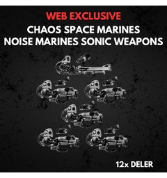 Noise Marines Sonic Weapons Warhammer 40K