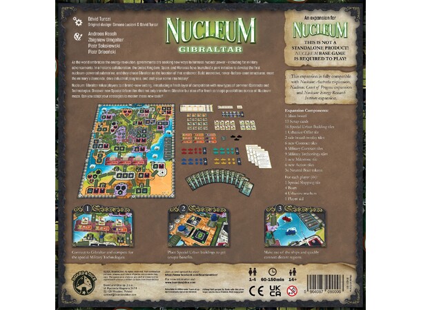 Nucleum Gibraltar Expansion Expansion till Nucleum 