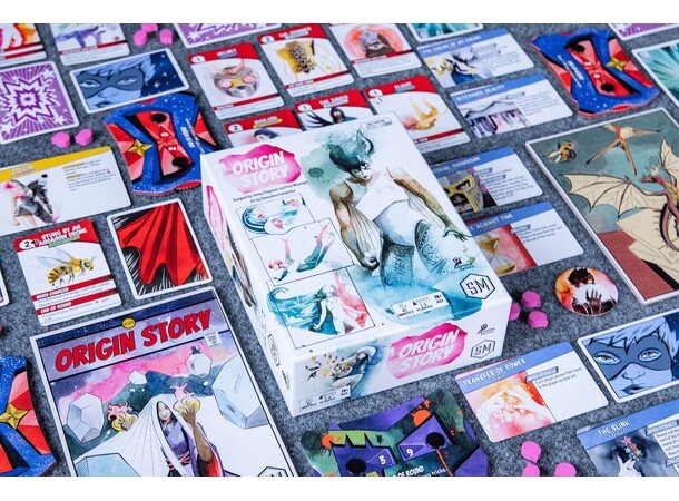 Origin Story Brettspill 