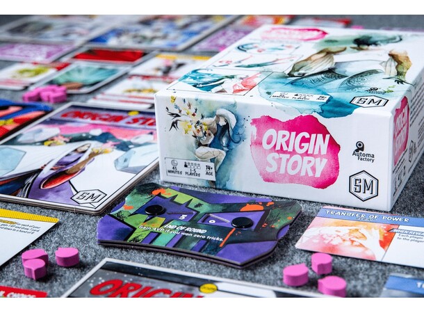 Origin Story Brettspill 
