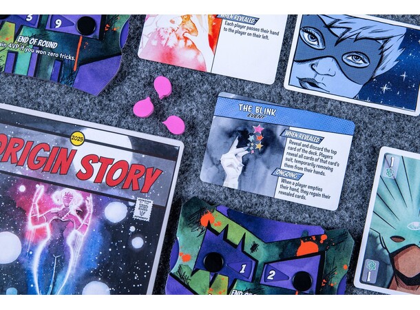 Origin Story Brettspill 