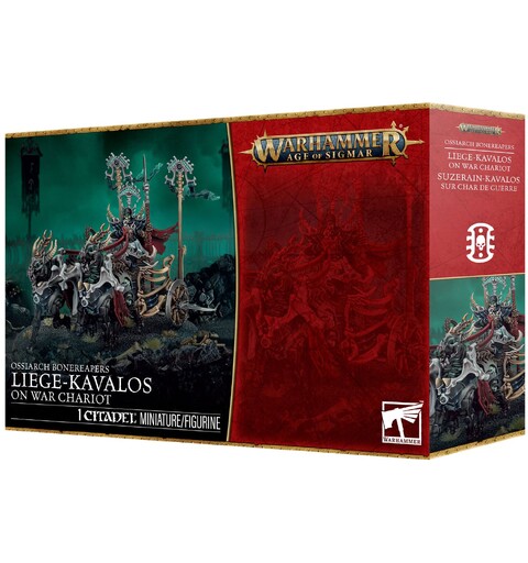 Ossiarch Bonereapers Liege-Kavalos on War Chariot - Age of Sigmar
