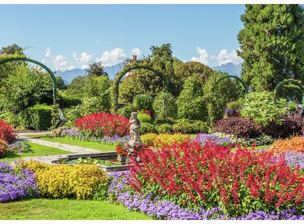 Park Of Villa Pallavicino 1000 biter Puslespill - Ravensburger Puzzle 