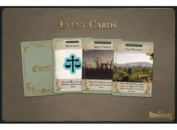 Pax Illuminaten Brettspill 