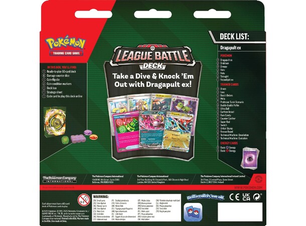 Pokemon League Battle Deck Dragapult ex 