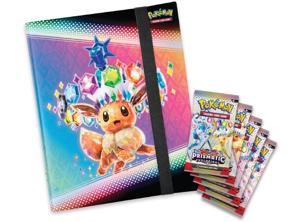 Pokemon Prismatic Evolutions Binder Coll 